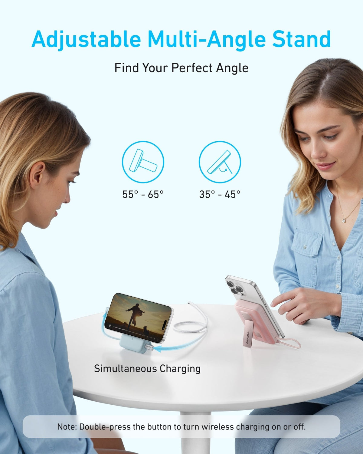 Anker Zolo Magnetic Power Bank (10K, 30W, Built-in USB-C Cable) - Agenda365.com