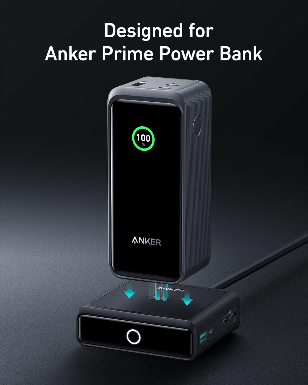 Anker 100W Charging Base for Anker Prime Power Bank - Agenda365.com