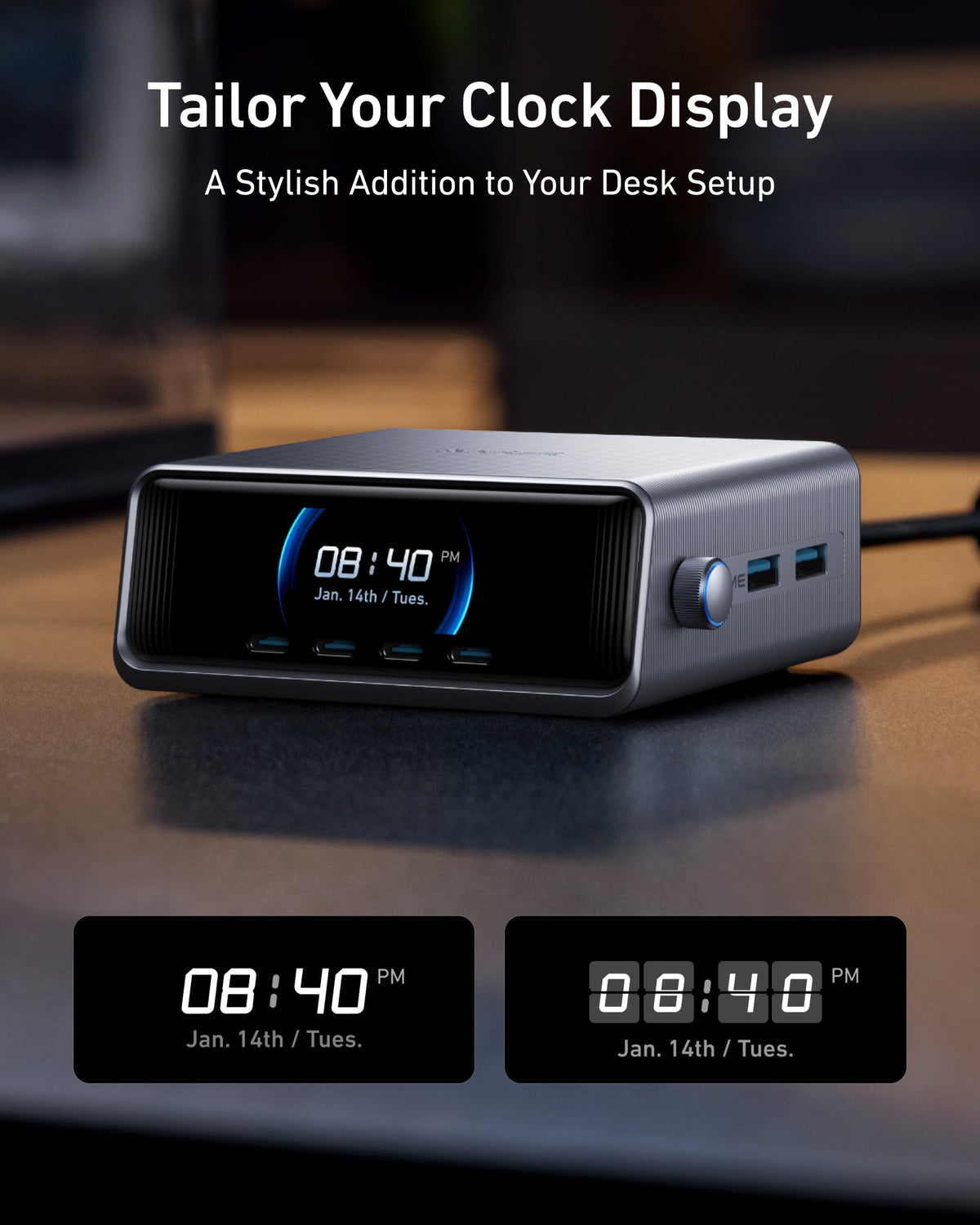 Anker Prime Charger (250W, 6 Ports, GaNPrime) - Agenda365.com