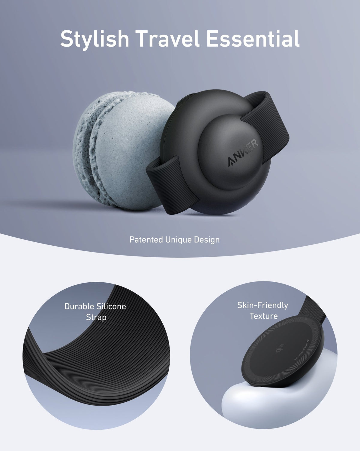 Anker MagGo Wireless Charging Station (3-in-1, Foldable Pad) - Agenda365.com