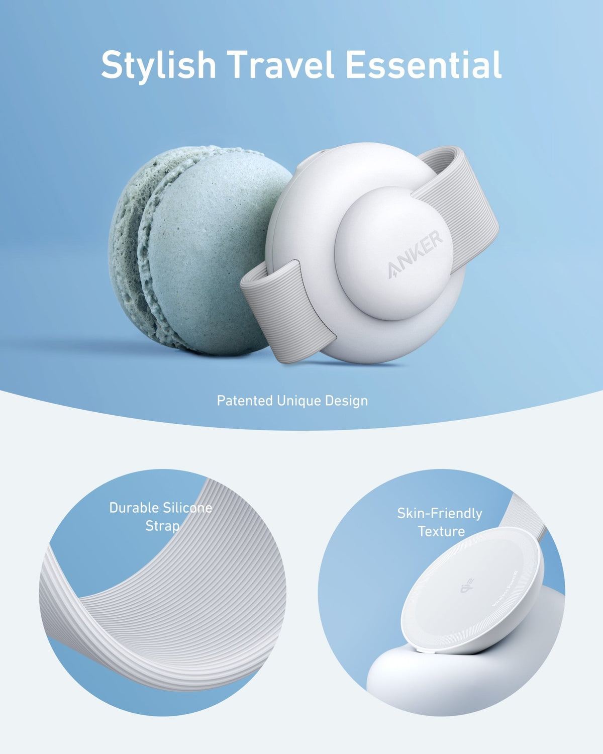 Anker MagGo Wireless Charging Station (3-in-1, Foldable Pad) - Agenda365.com