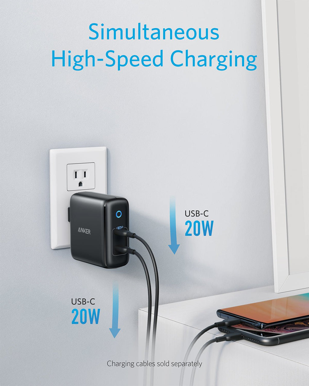 Anker <b>324</b> Charger (40W) - Agenda365.com
