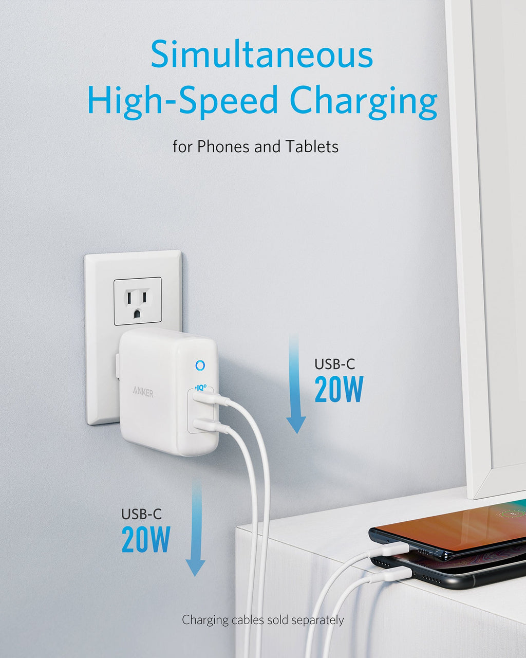 Anker <b>324</b> Charger (40W) - Agenda365.com