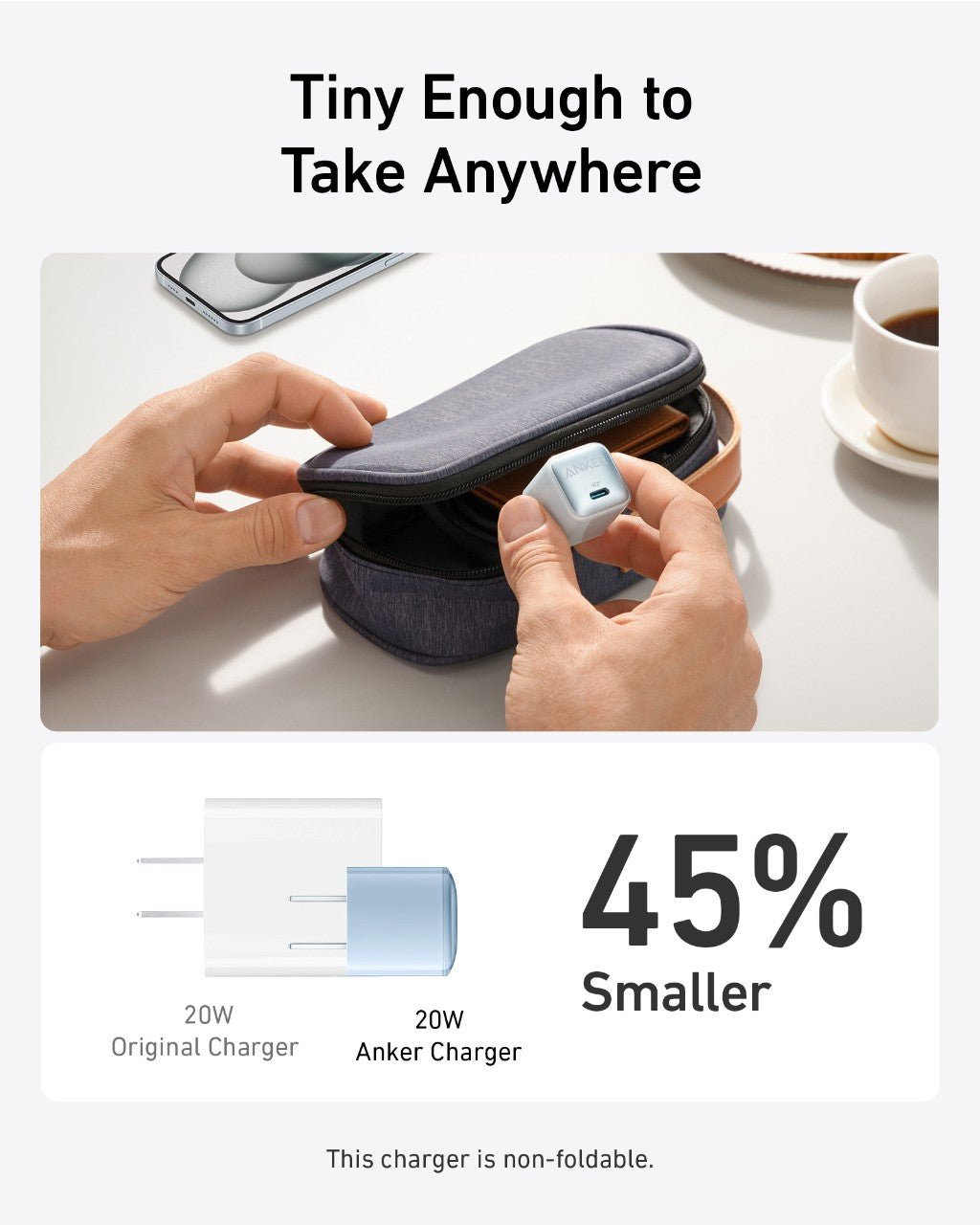 Anker Nano Charger (20W) - Agenda365.com