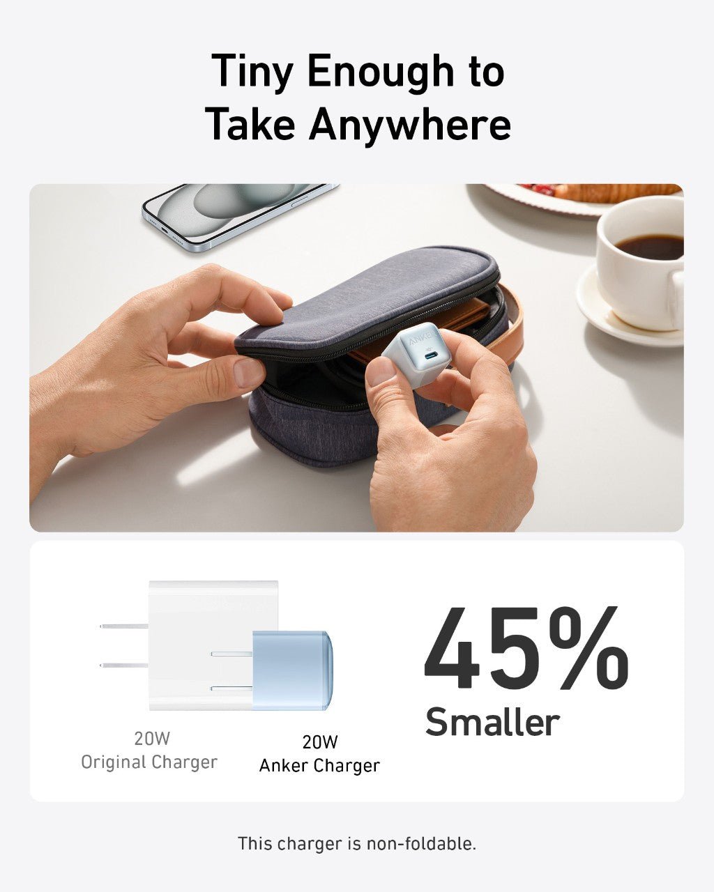Anker Nano Charger (20W) - Agenda365.com