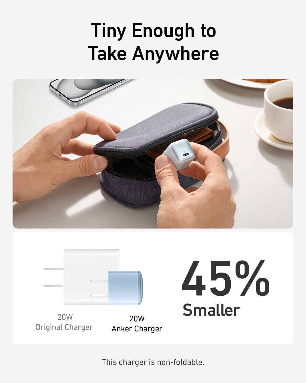 Anker Nano Charger (20W) - Agenda365.com