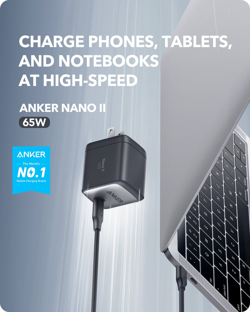 Anker <b>715</b> Charger (Nano II 65W) - Agenda365.com