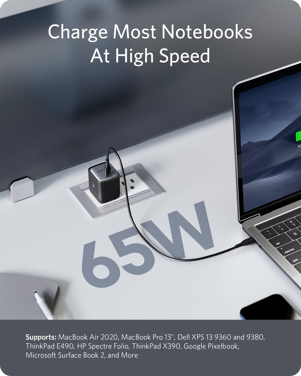 Anker <b>715</b> Charger (Nano II 65W) - Agenda365.com
