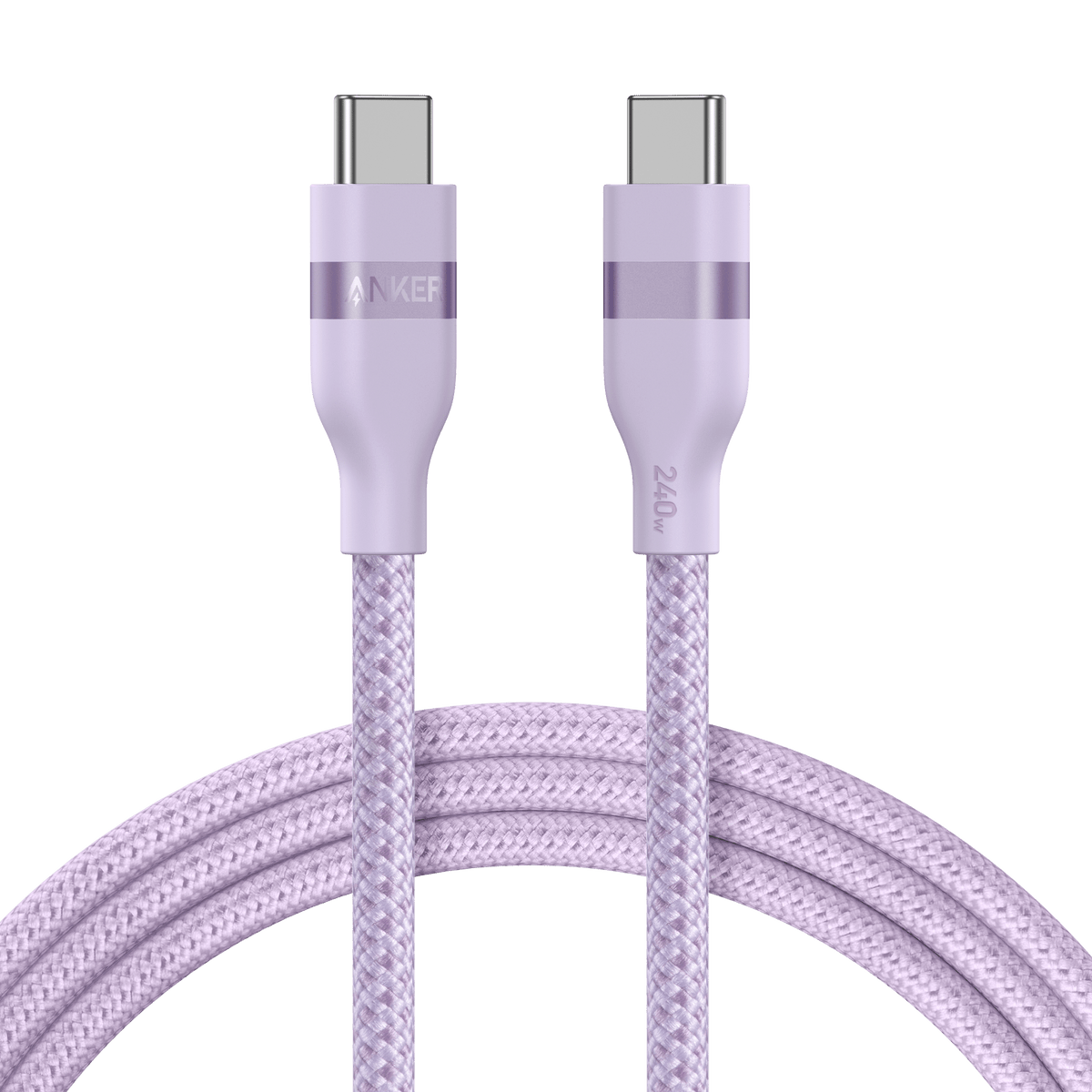 Anker USB-C to USB-C Cable (3 ft / 6 ft, 240W, Upcycled-Braided) - Agenda365.com