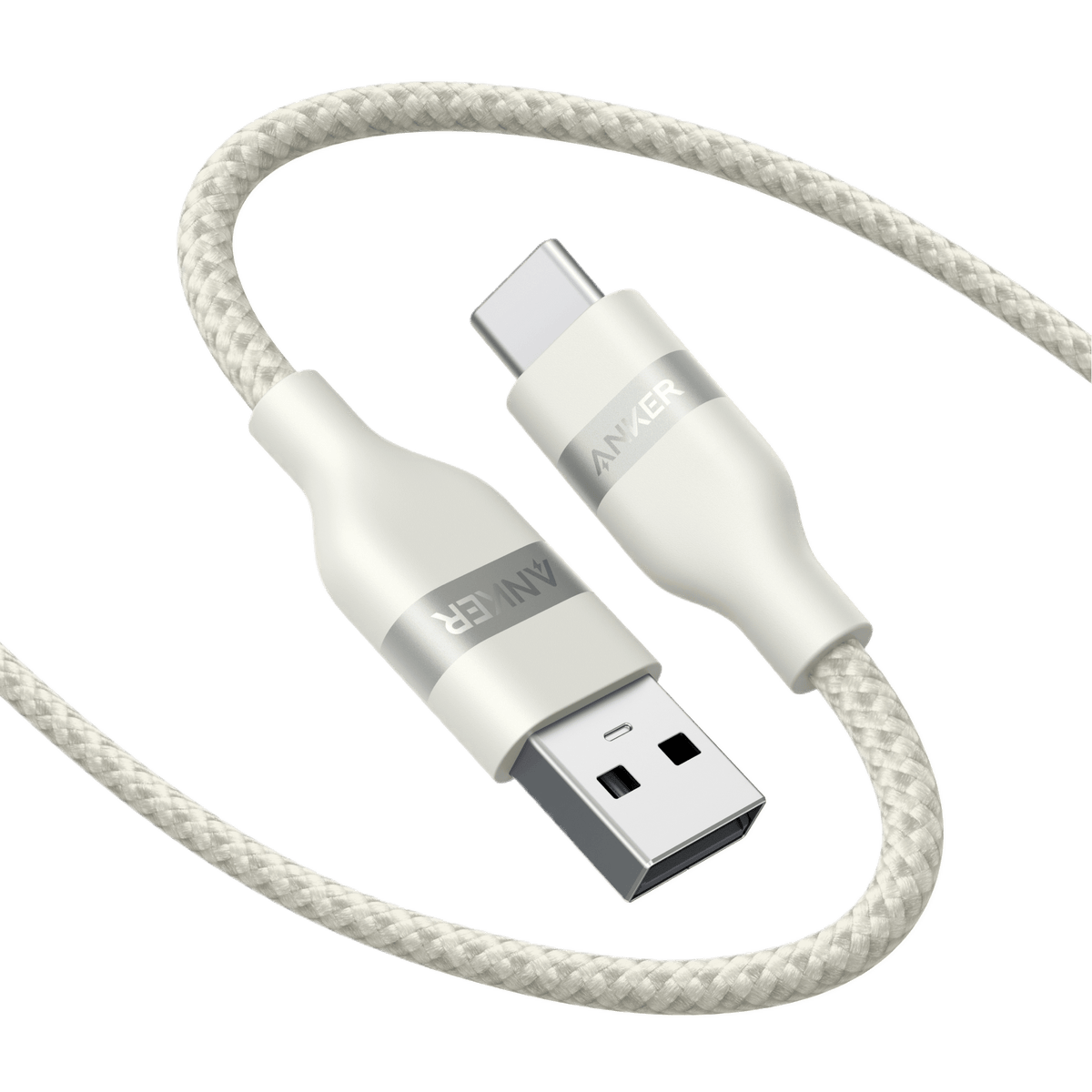 Anker USB-A to USB-C Cable (3 ft / 6 ft, Upcycled-Braided) - Agenda365.com