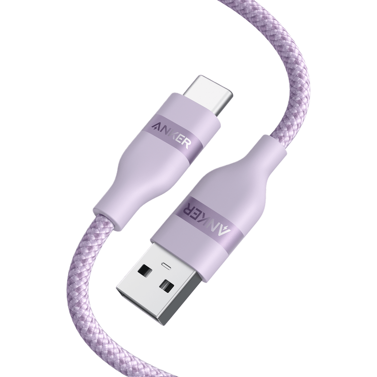 Anker USB-A to USB-C Cable (3 ft / 6 ft, Upcycled-Braided) - Agenda365.com