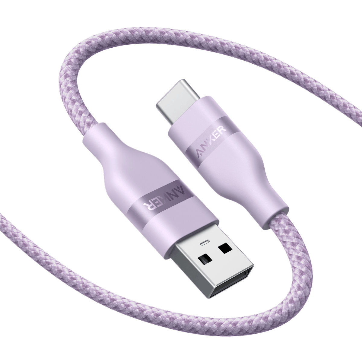 Anker USB-A to USB-C Cable (3 ft / 6 ft, Upcycled-Braided) - Agenda365.com