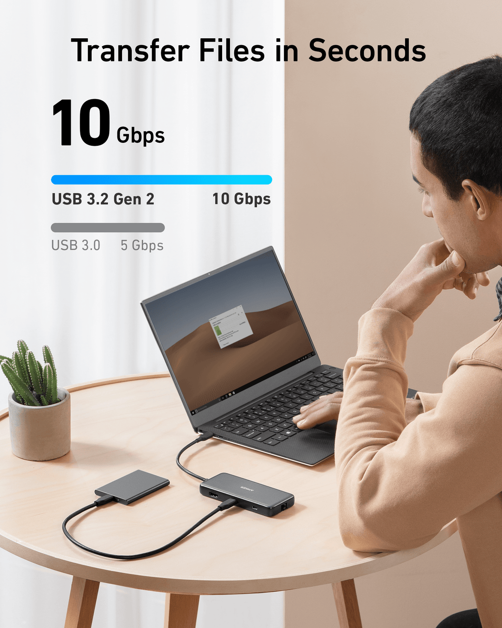 Anker <b>555</b> USB-C Hub (8-in-1) - Agenda365.com