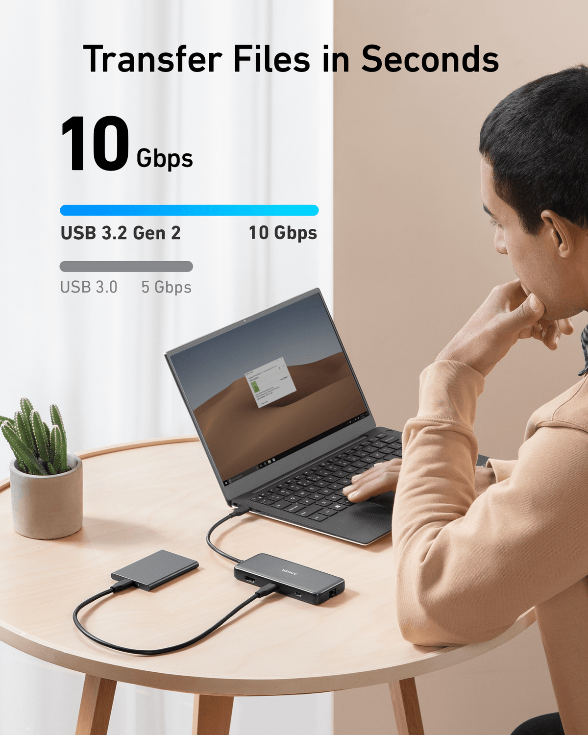 Anker <b>555</b> USB-C Hub (8-in-1) - Agenda365.com