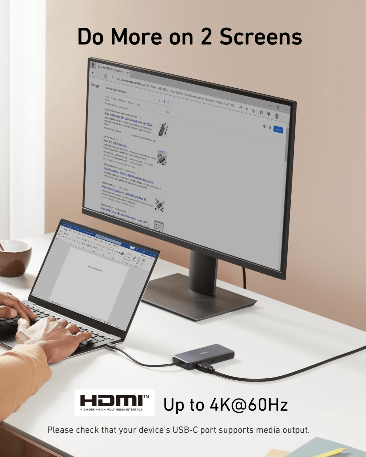 Anker <b>555</b> USB-C Hub (8-in-1) - Agenda365.com