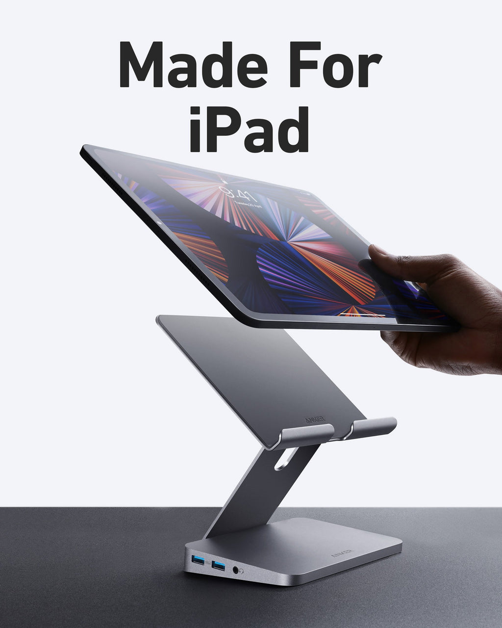 Anker 551 USB-C Hub (8-in-1, Tablet Stand) - Agenda365.com