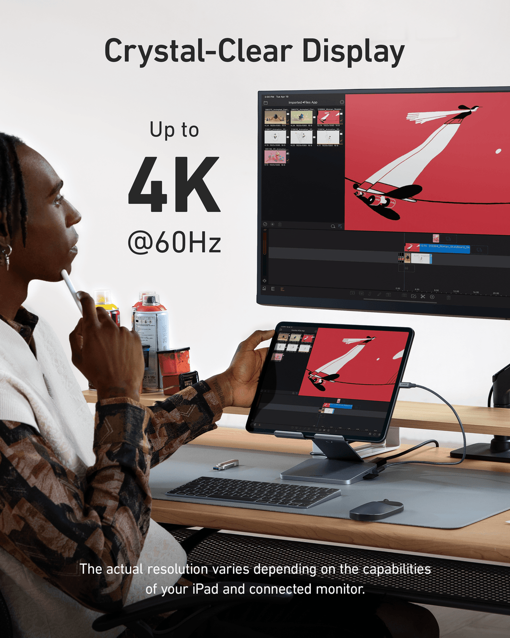 Anker 551 USB-C Hub (8-in-1, Tablet Stand) - Agenda365.com