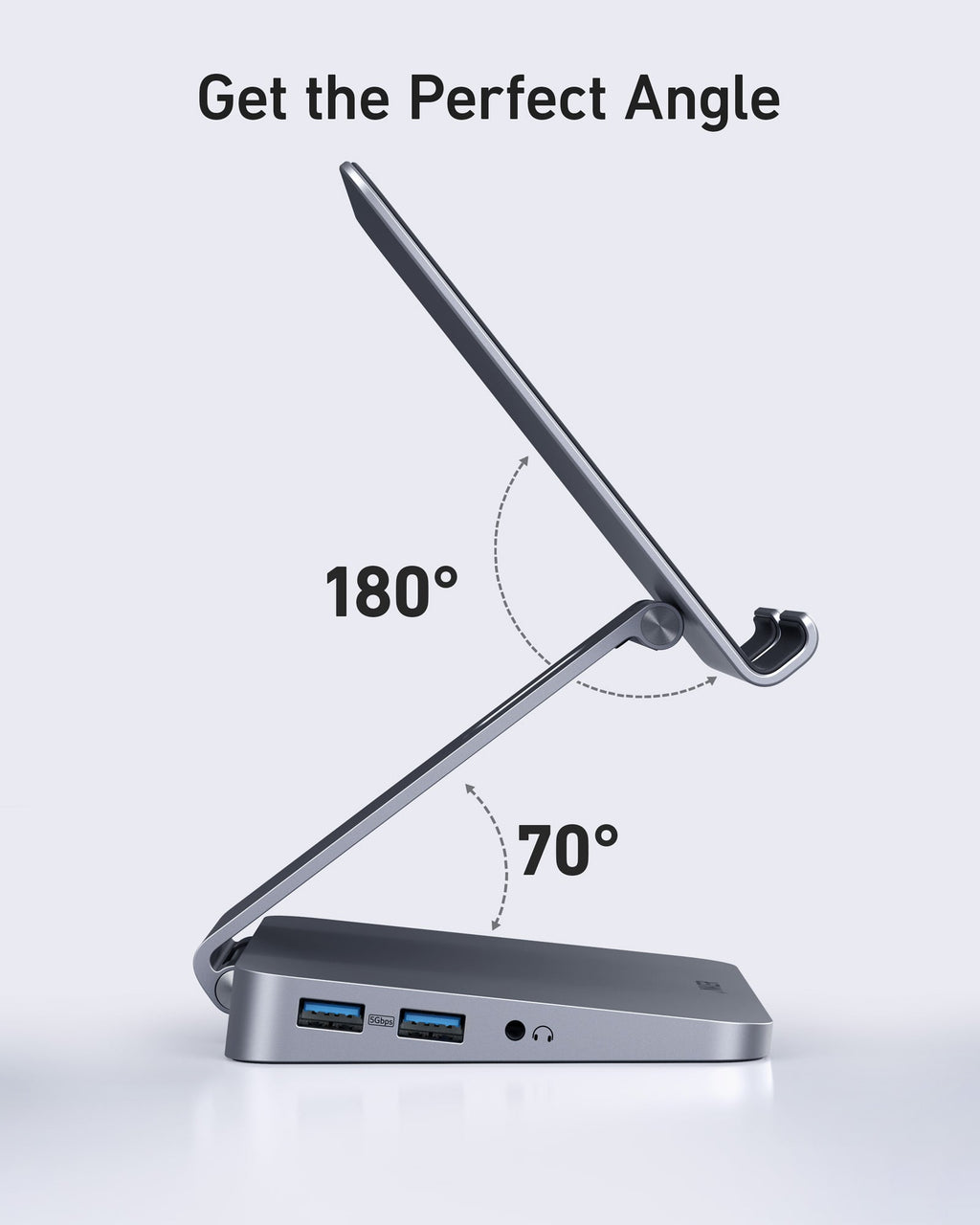 Anker 551 USB-C Hub (8-in-1, Tablet Stand) - Agenda365.com
