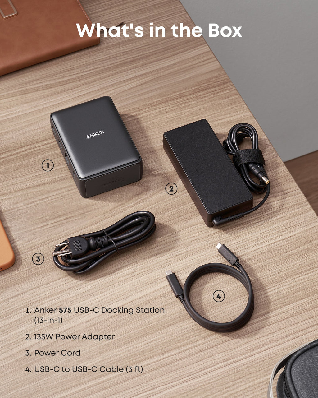 Anker <b>575</b> USB-C Docking Station (13-in-1) - Agenda365.com