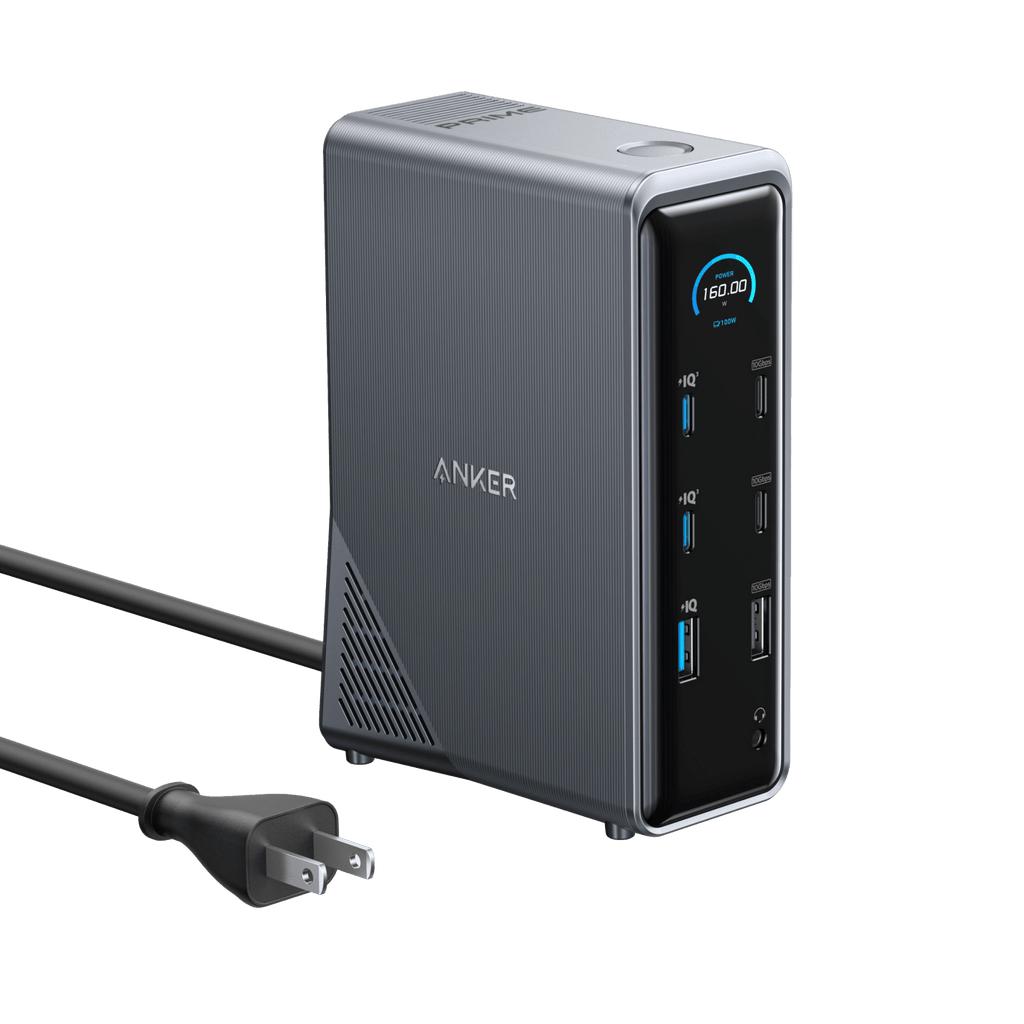 Anker Prime Charging Docking Station (14-in-1, Dual Display, 160W) - Agenda365.com