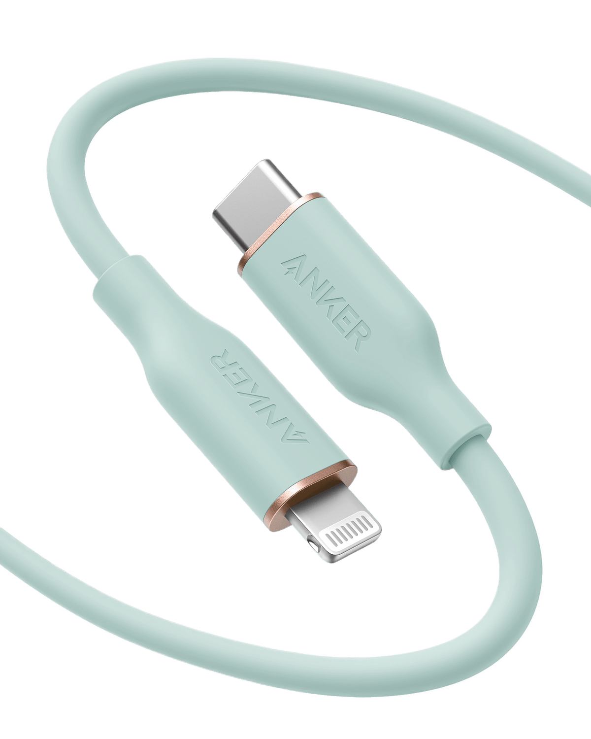 Anker <b>641</b> USB-C to Lightning Cable (Flow, 3 ft Silicone) - Agenda365.com