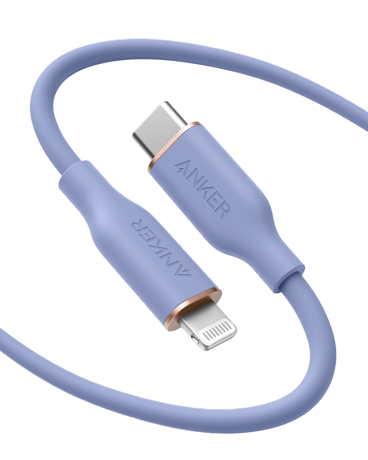 Anker <b>641</b> USB-C to Lightning Cable (Flow, 3 ft Silicone) - Agenda365.com