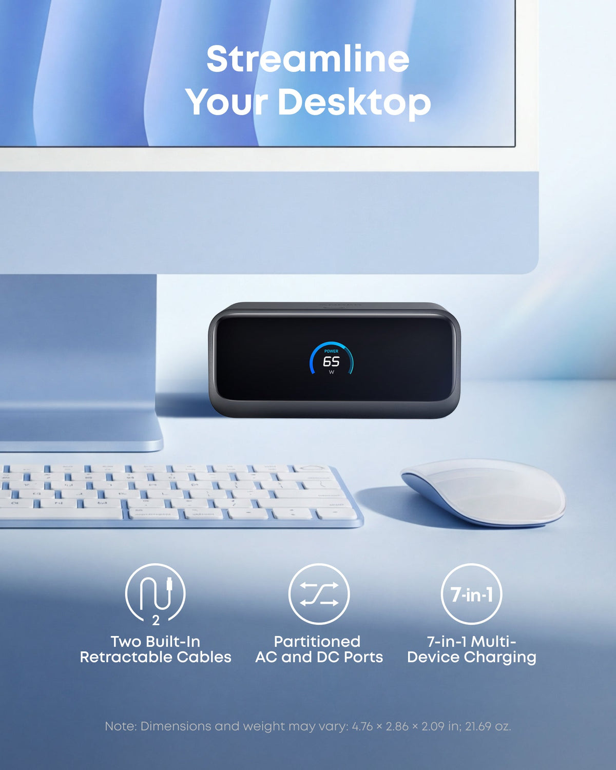 Anker Nano Charging Station (7-in-1, 100W) - Agenda365.com