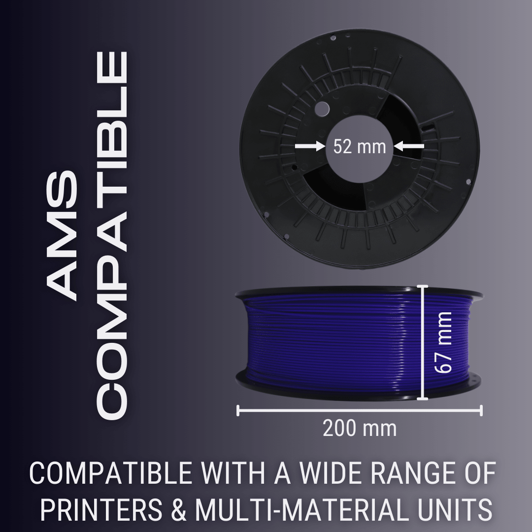 Matte Black AF 1.75mm PLA+ Filament Made in the USA! - Agenda365.com