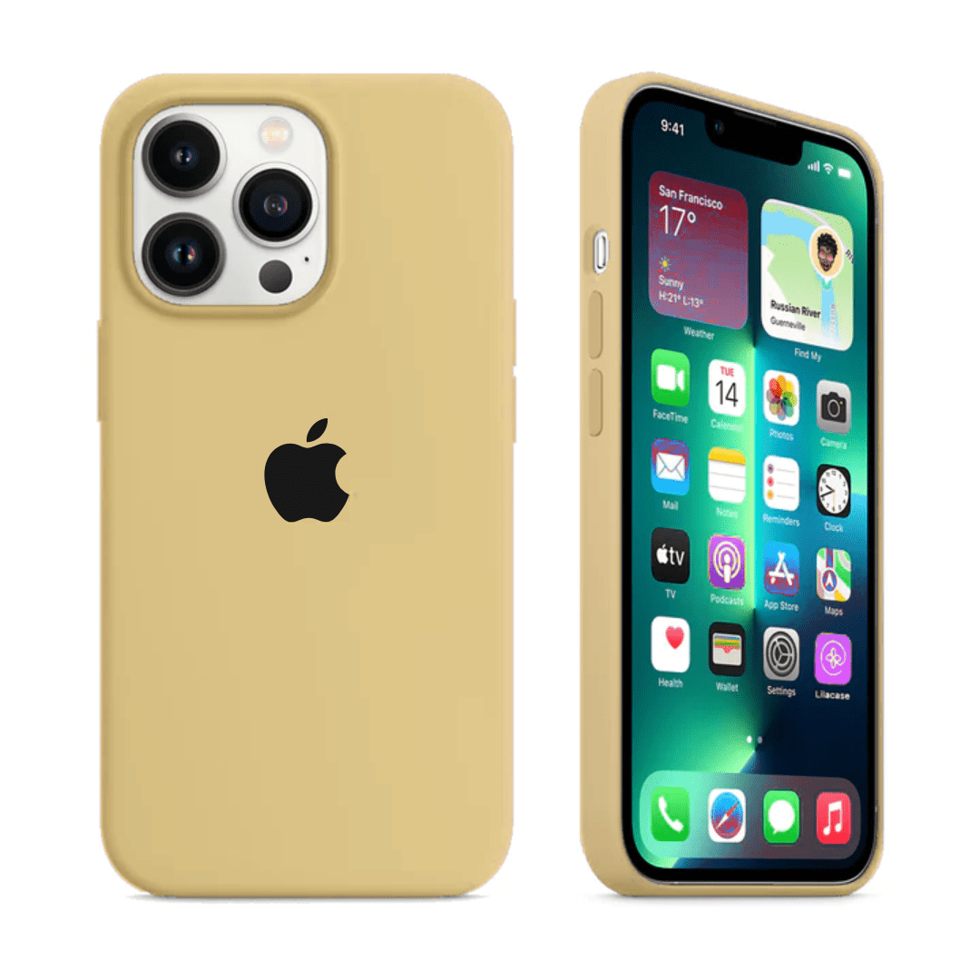 iPhone Silicone Case (Golden) - Agenda365.com