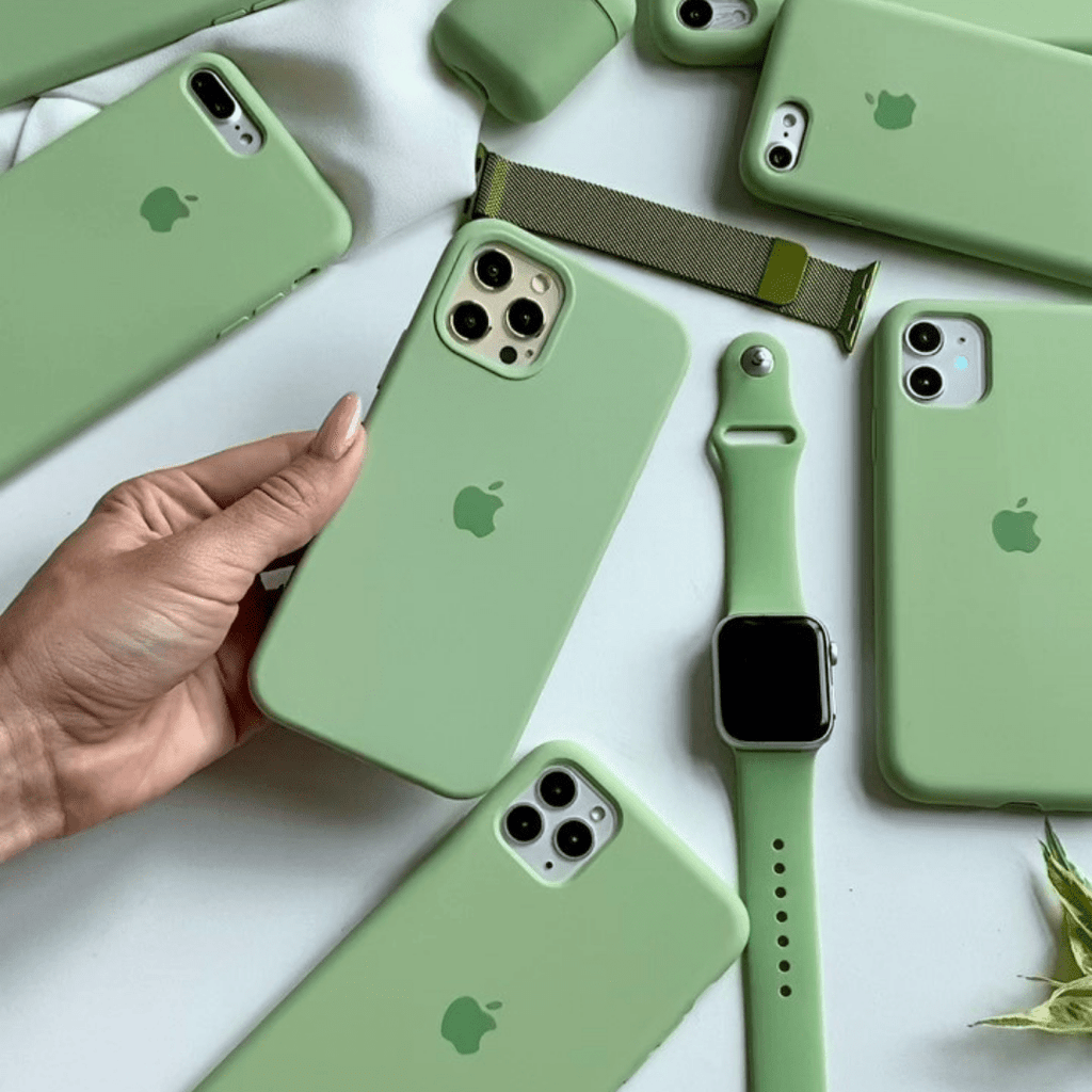 iPhone Silicone Case (Matcha Green) - Agenda365.com