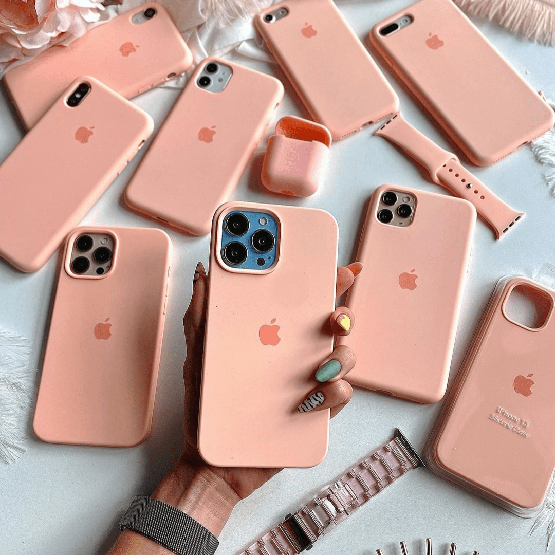 iPhone Silicone Case (Begonia) - Agenda365.com