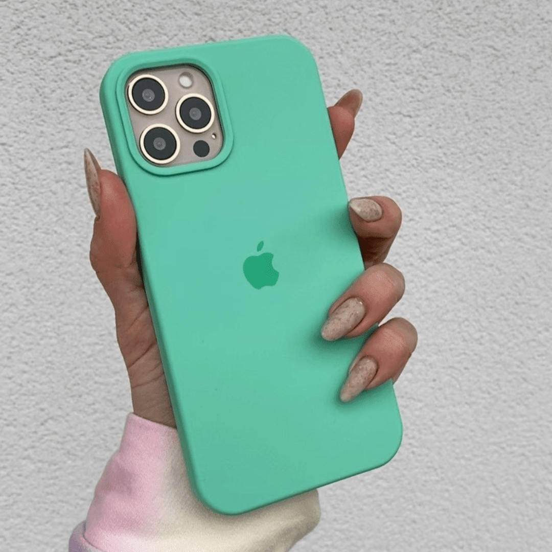 iPhone Silicone Case (Spearmint Green) - Agenda365.com