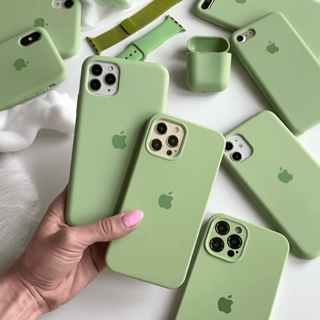iPhone Silicone Case (Matcha Green) - Agenda365.com