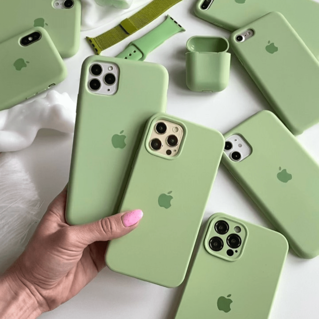iPhone Silicone Case (Matcha Green) - Agenda365.com
