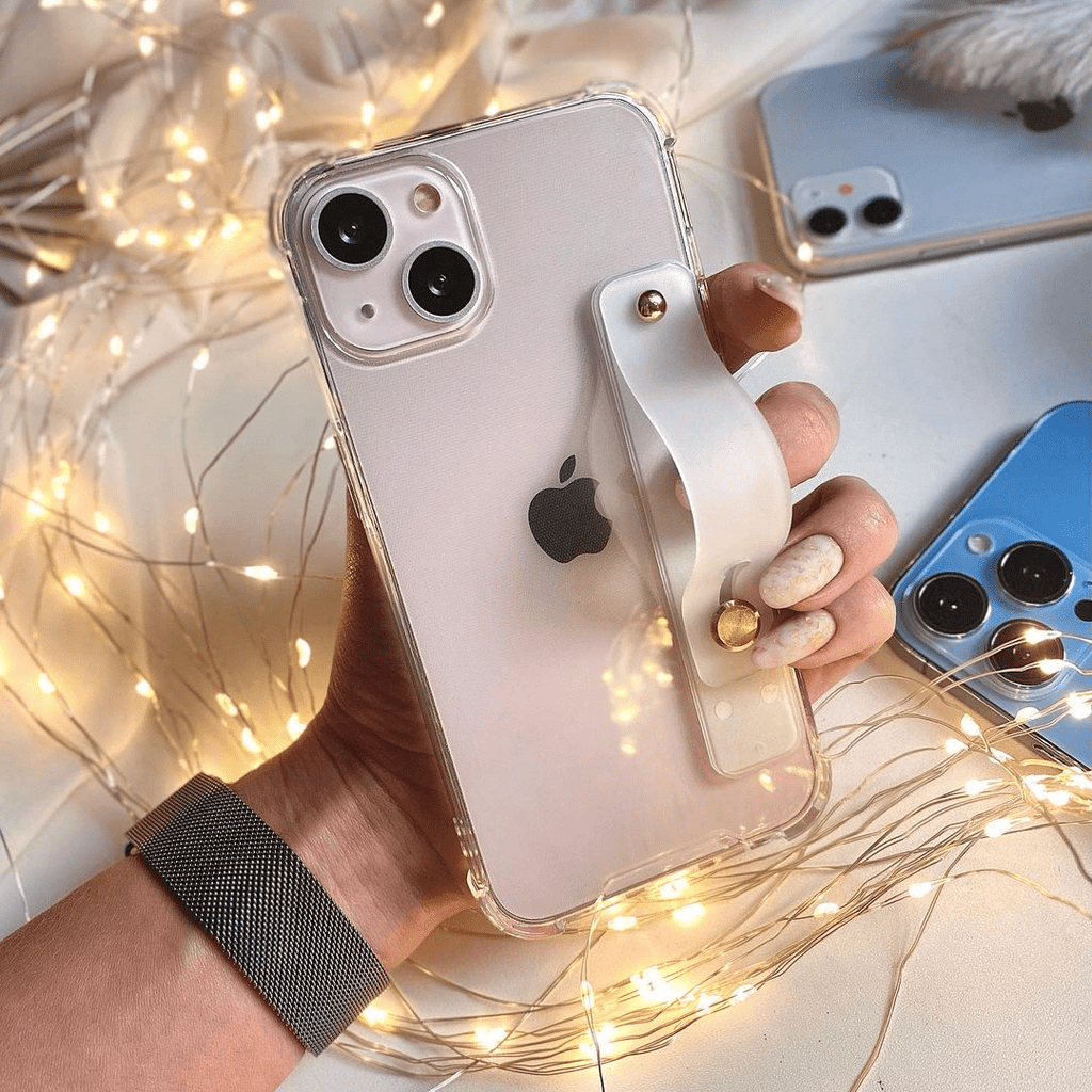 Wrist Strap Transparent iPhone Case - Agenda365.com