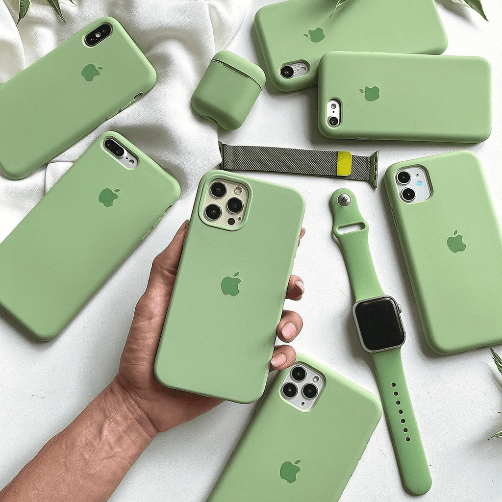 iPhone Silicone Case (Matcha Green) - Agenda365.com