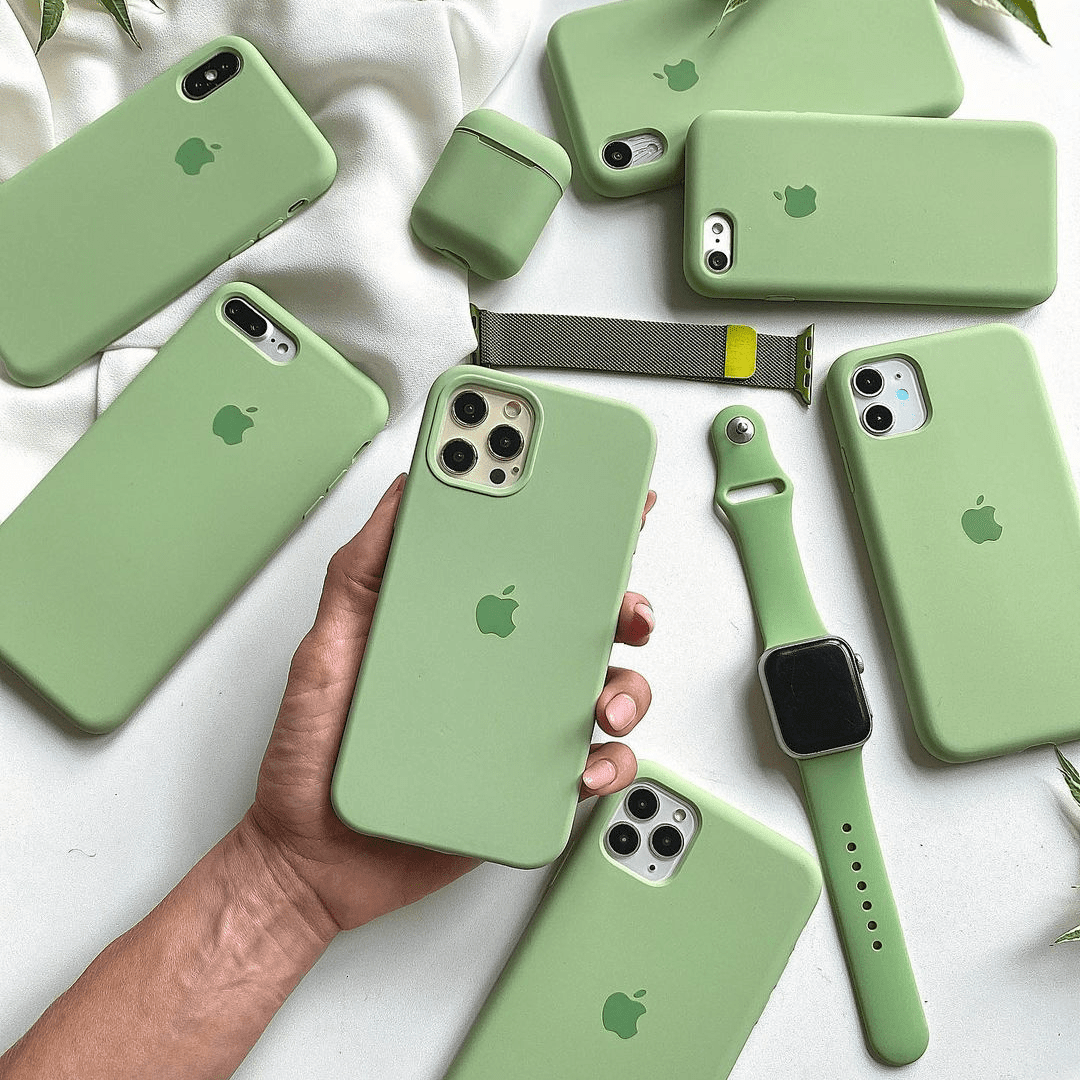 iPhone Silicone Case (Matcha Green) - Agenda365.com