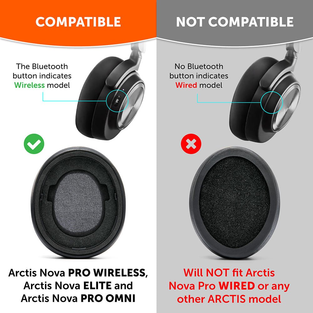 Arctis Nova Pro Wireless, Nova Elite & Nova Pro Omni Earpads - WC FreeZe Cooling Gel - Agenda365.com