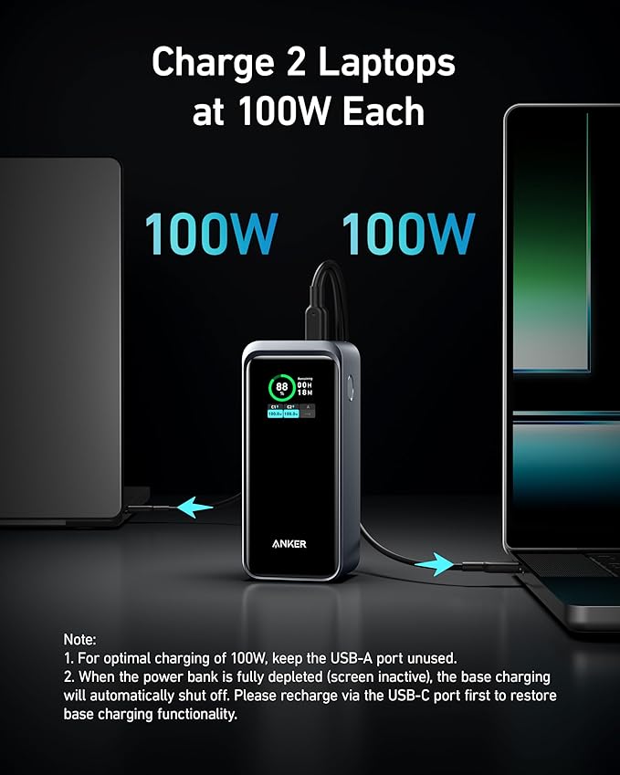 Anker Prime Power Bank (20K, 200W) - Agenda365.com
