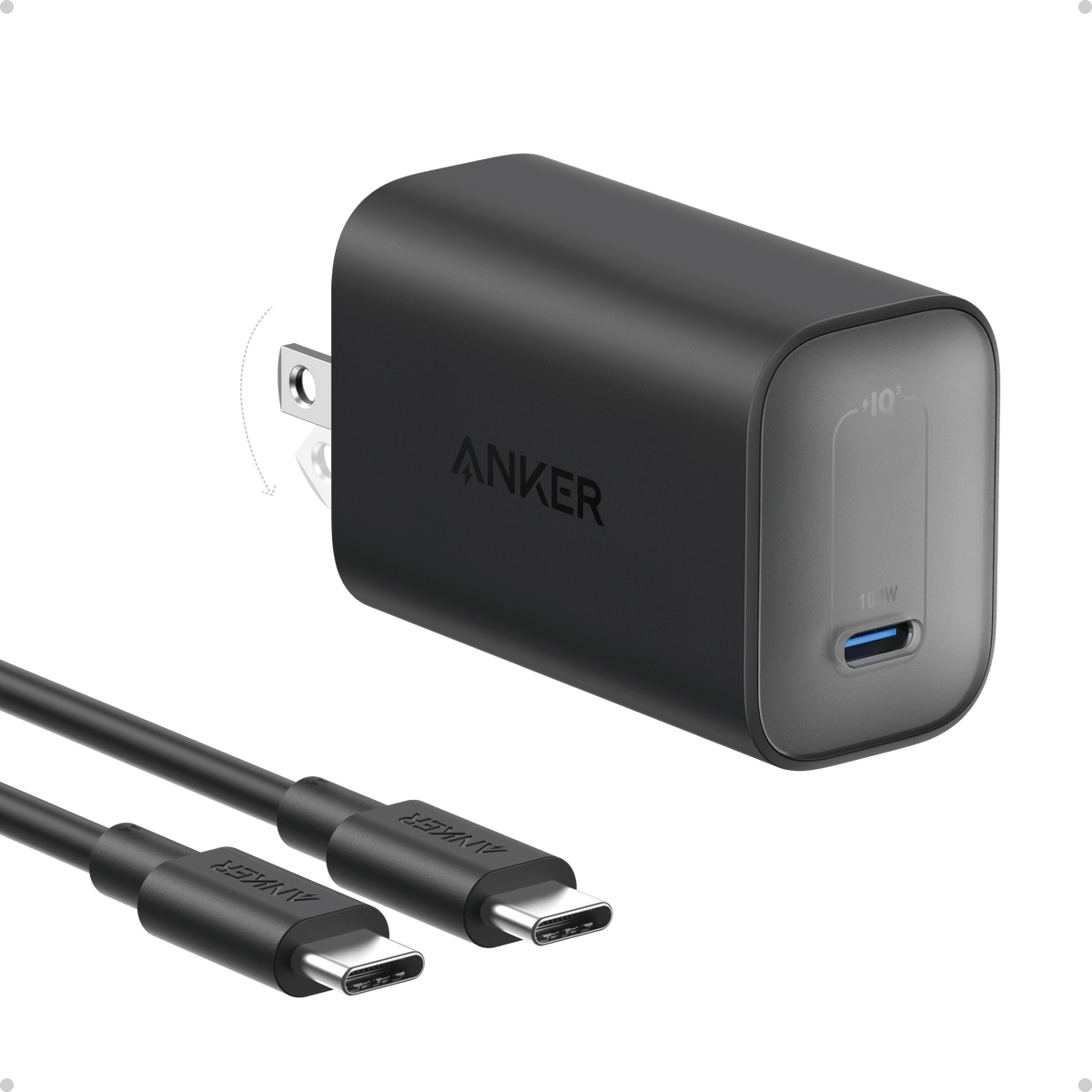 Anker Nano Charger (100W) with USB-C Cable - Agenda365.com