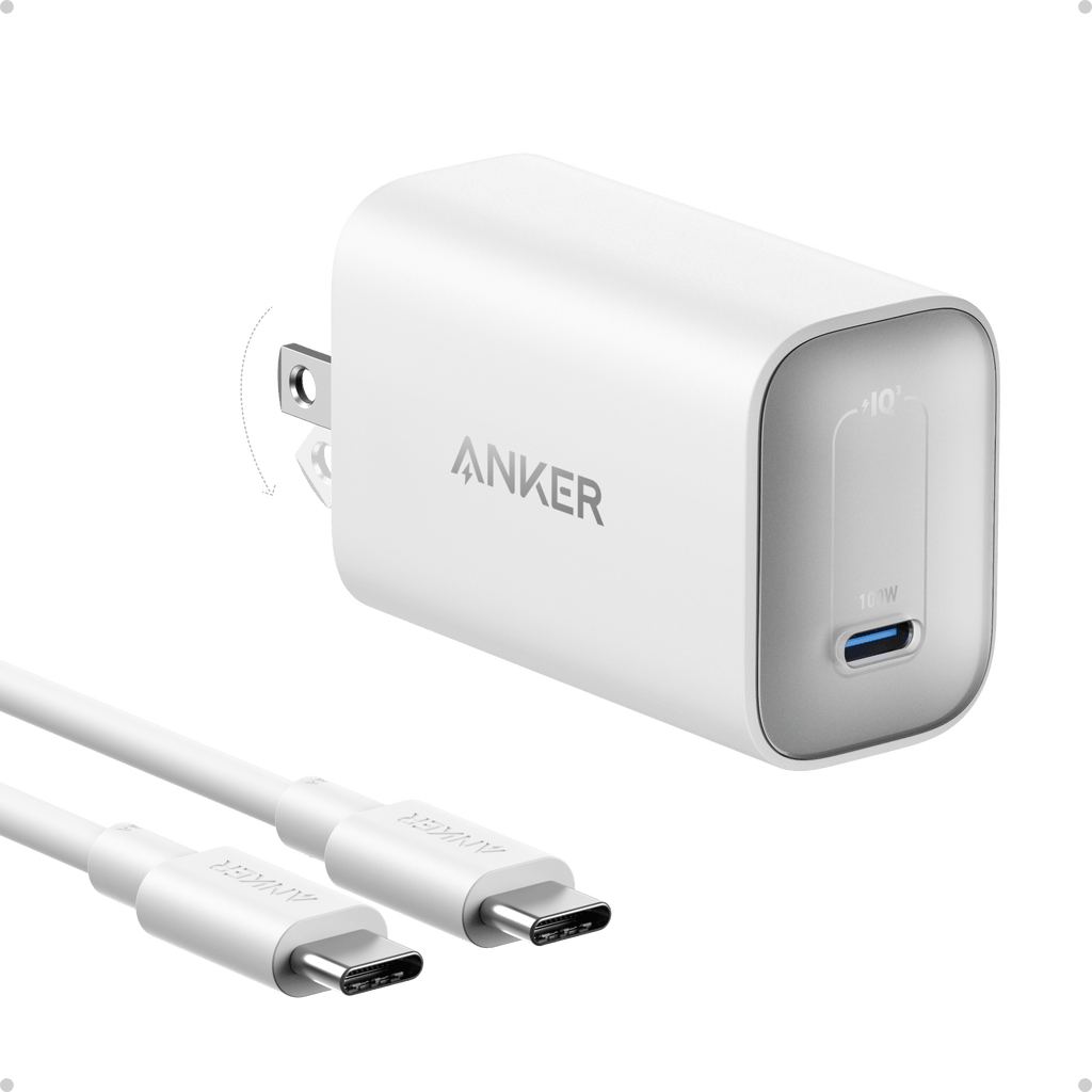 Anker Nano Charger (100W) with USB-C Cable - Agenda365.com