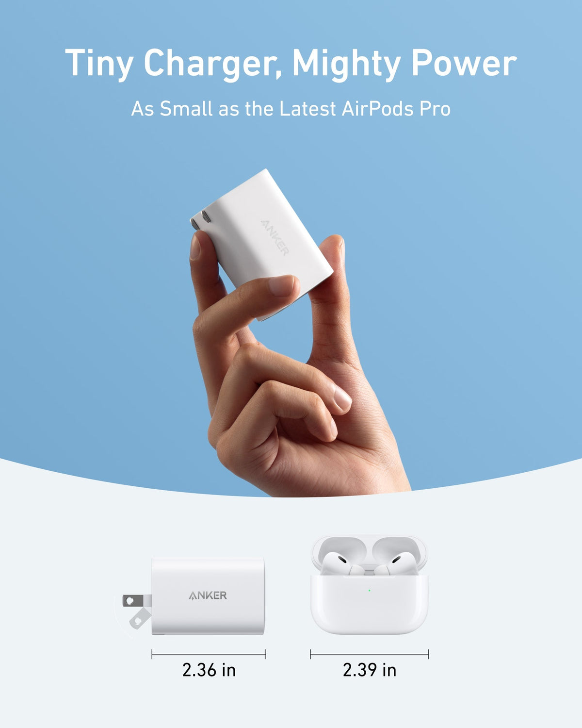 Anker Nano Charger (100W) with USB-C Cable - Agenda365.com