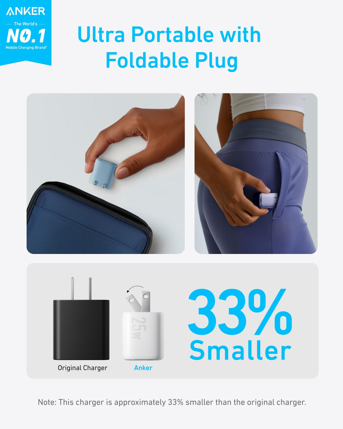 Anker Charger (25W, Compact) - Agenda365.com
