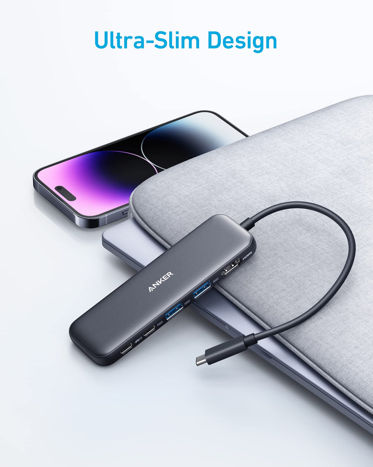 Anker <b>332</b> USB-C Hub (5-in-1) - Agenda365.com