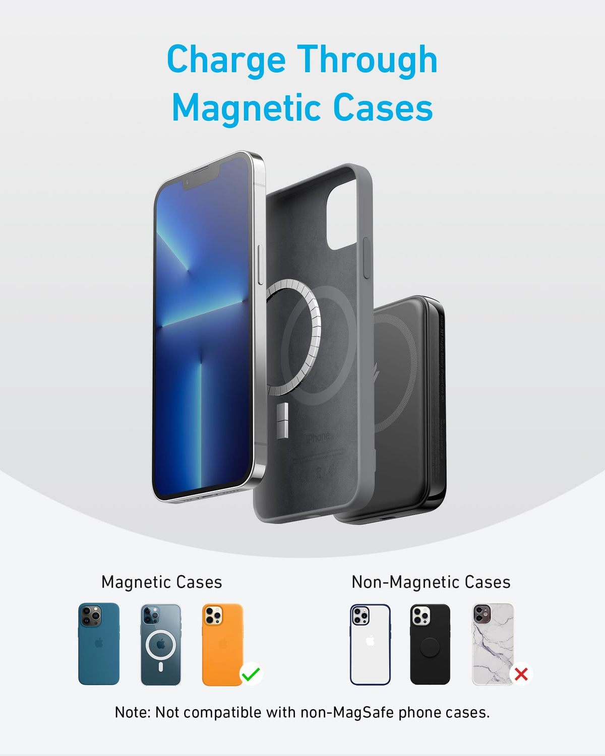 Anker <b>321</b> MagGo Battery (PowerCore Magnetic 5K) - Agenda365.com