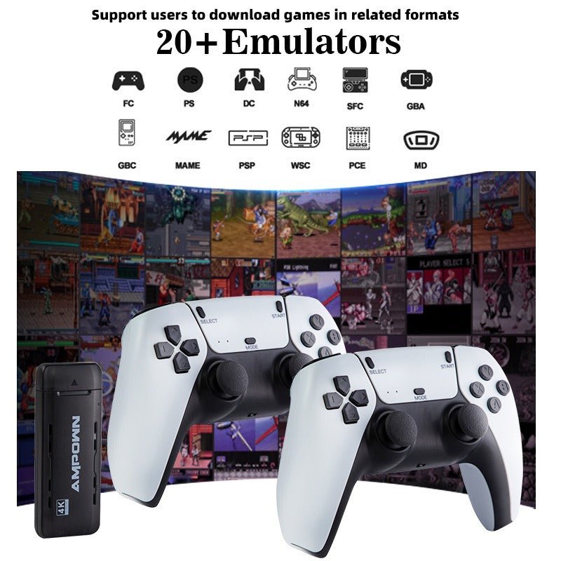 Wireless HD arcade PSP home TV game console U9 retro doubles mini game console - Agenda365.com