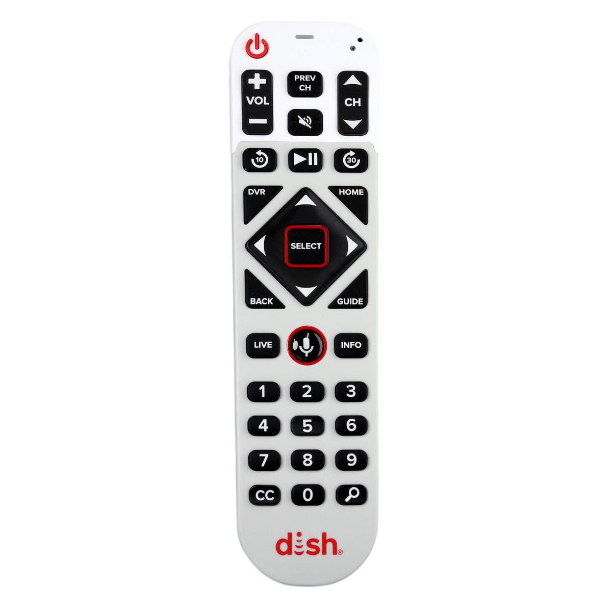 DISH 60.0 / RF4CE Satellite Box Remote Control with Voice - 60.0-VOICE - Agenda365.com