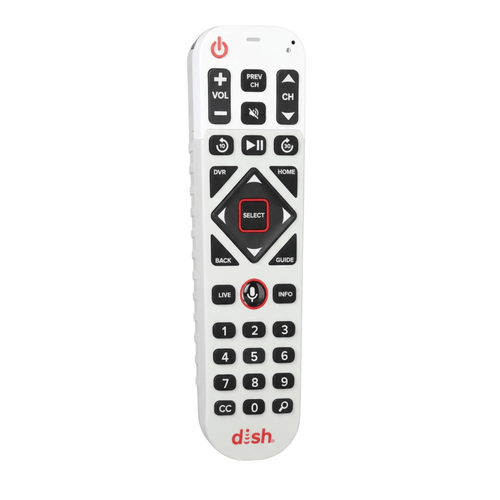 DISH 60.0 / RF4CE Satellite Box Remote Control with Voice - 60.0-VOICE - Agenda365.com