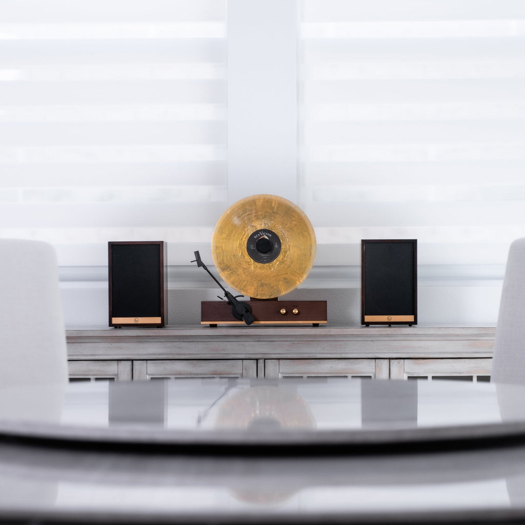 Fuse Audio GLD Vertical Vinyl Record Player - Agenda365.com