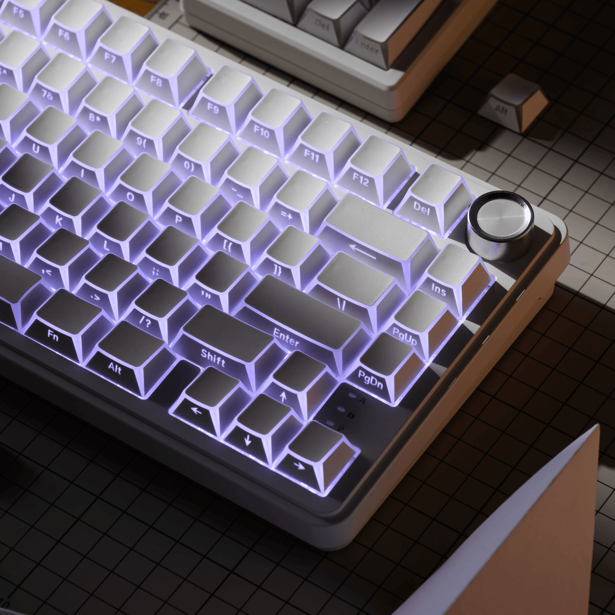 XVX PRISM Shadow Shine-Through Double-Shot Cherry Profile PBT Keycap Set - Agenda365.com